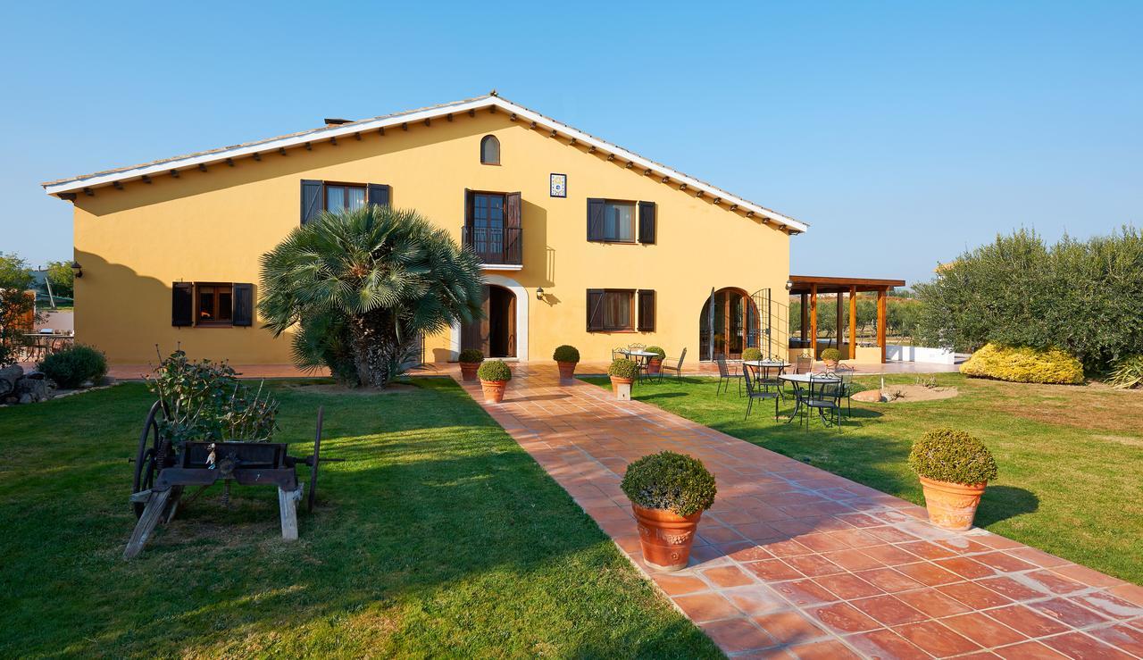 Hotel Rural Cal Ruget Vilobi Del Penedes Exterior photo